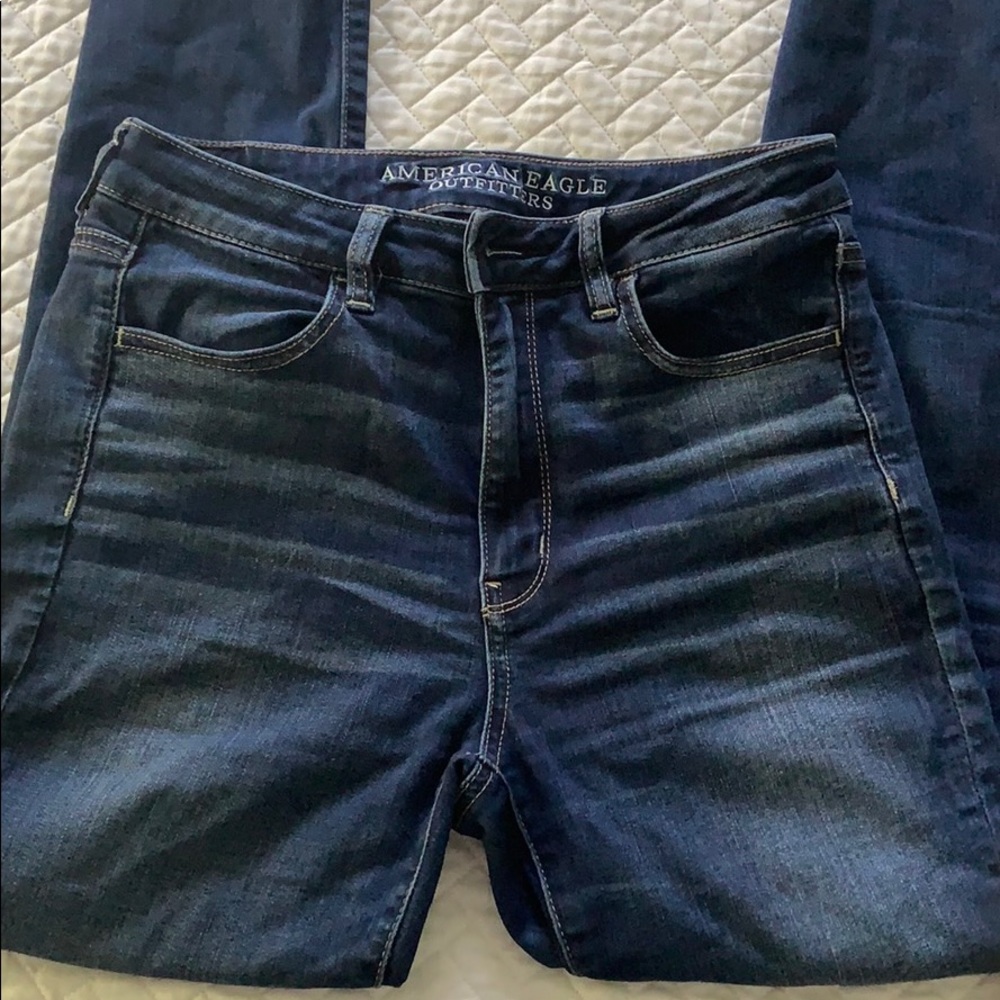 Super high rise jeggings